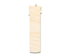 Unfinished Wood Candle Shape - Craft - up to 46"
