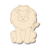 Unfinished Wood Etched Lion Shape | Paint By Line Crafts | up to 30" DIY