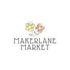 Makerlane Market Floral Logo Sticker