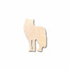 Unfinished Wood Wolf Silhouette - Craft- up to 46" DIY