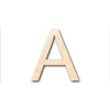 Unfinished Wood Arial Letter A Shape - Craft - up to 46" DIY