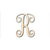 Unfinished Wood Monogram R Shape - Craft - up to 46" DIY