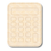 Unfinished Wood Etched Calculator Shape | Paint By Line Crafts | up to 30" DIY