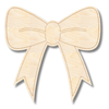 Unfinished Wood Etched Bow Shape | Paint By Line Crafts | up to 30" DIY