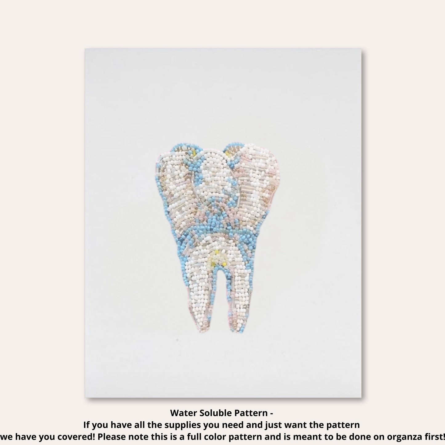 Tooth Beaded Art Kit