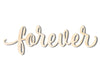 Unfinished Wood Forever Shape - Word Craft - up to 46"