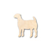 Unfinished Wood Goat Boer Farm Animal Shape - Craft - up to 46" DIY