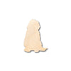Unfinished Wood Golden Doodle Dog Shape - Craft - up to 46" DIY