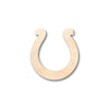 Unfinished Wood Horseshoe Shape - Craft - up to 46" DIY