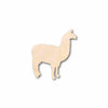 Unfinished Wood Llama Silhouette - Craft- up to 46" DIY