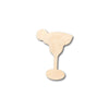 Unfinished Wood Lime Margarita Glass Shape - Craft - up to 46" DIY