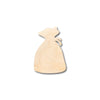 Unfinished Wood Pouch Hand Dice Bag Shape - Craft - up to 46" DIY