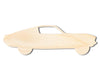 Unfinished Wood Muscle Car Shape - Car Craft - up to 46" DIY