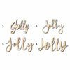 Jolly Sign Unfinished Wood Cutout Home Decor DIY