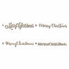 Merry Christmas Sign Unfinished Wood Cutout Home Decor DIY