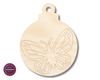 Unfinished Wood Etched Butterfly Ornament Shape | JGrondz | Paint By Line Crafts | up to 30" DIY