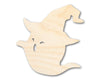 Unfinished Wood Witch Ghost Shape - Craft - up to 46"