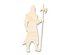 Unfinished Wood Guardsman Shape - Craft - up to 46"