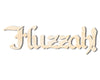 Unfinished Wood Huzzah! Shape - Craft - up to 46"