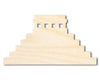 Unfinished Wood Mayan Pyramid Shape | Craft Cutout | up to 46" DIY