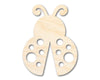 Unfinished Wood Ladybug Shape - Craft - up to 46"