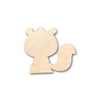 Unfinished Wood Baby Skunk Shape - Craft - up to 46" DIY