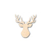 Unfinished Wood Deer Antlers Buck Shape - Craft - up to 46" DIY
