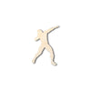 Unfinished Wood Track Thrower Shot Put Shape - Craft - up to 46" DIY