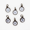 Vintage Flower Charms