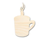 Unfinished Steamy Mug Shape | Craft Cutout | up to 46" DIY