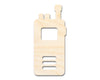 Unfinished Wood Walkie Talkie Shape | Craft Cutout | up to 46" DIY
