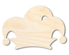 Unfinished Wood Jester Hat Silhouette | Mardi Gras | DIY Craft Cutout | up to 46" DIY