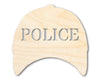 Unfinished Police Cap Shape | DIY Craft Cutout | up to 46" DIY
