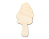 Unfinished Morel Mushroom Silhouette | DIY Craft Cutout | up to 46" DIY