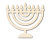 Unfinished Wood Hanukkah Shape | DIY Craft Cutout | up to 46" DIY