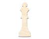 Unfinished Wood King Chess Piece Shape | DIY Craft Cutout | up to 46" DIY