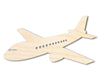 Unfinished Wood Air Plane Shape | DIY Craft Cutout | up to 46" DIY