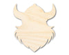 Unfinished Wood Viking Mascot Shape | DIY Craft Cutout | up to 46" DIY