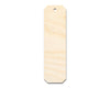 Unfinished Wood Cut Edge Bookmark Shape | DIY Craft Cutout | up to 12" DIY