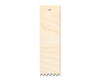 Unfinished Wood Pointed Edge Bookmark Shape | DIY Craft Cutout | up to 12" DIY