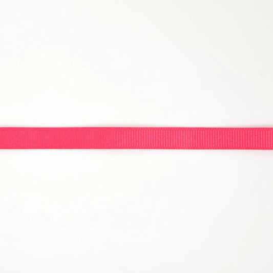 Textured Grosgrain Ribbon | Shocking Pink (175)