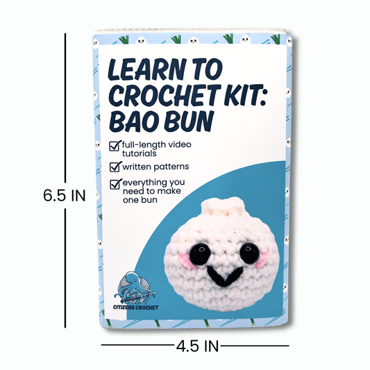 Bao Bun Learn to Crochet Kit