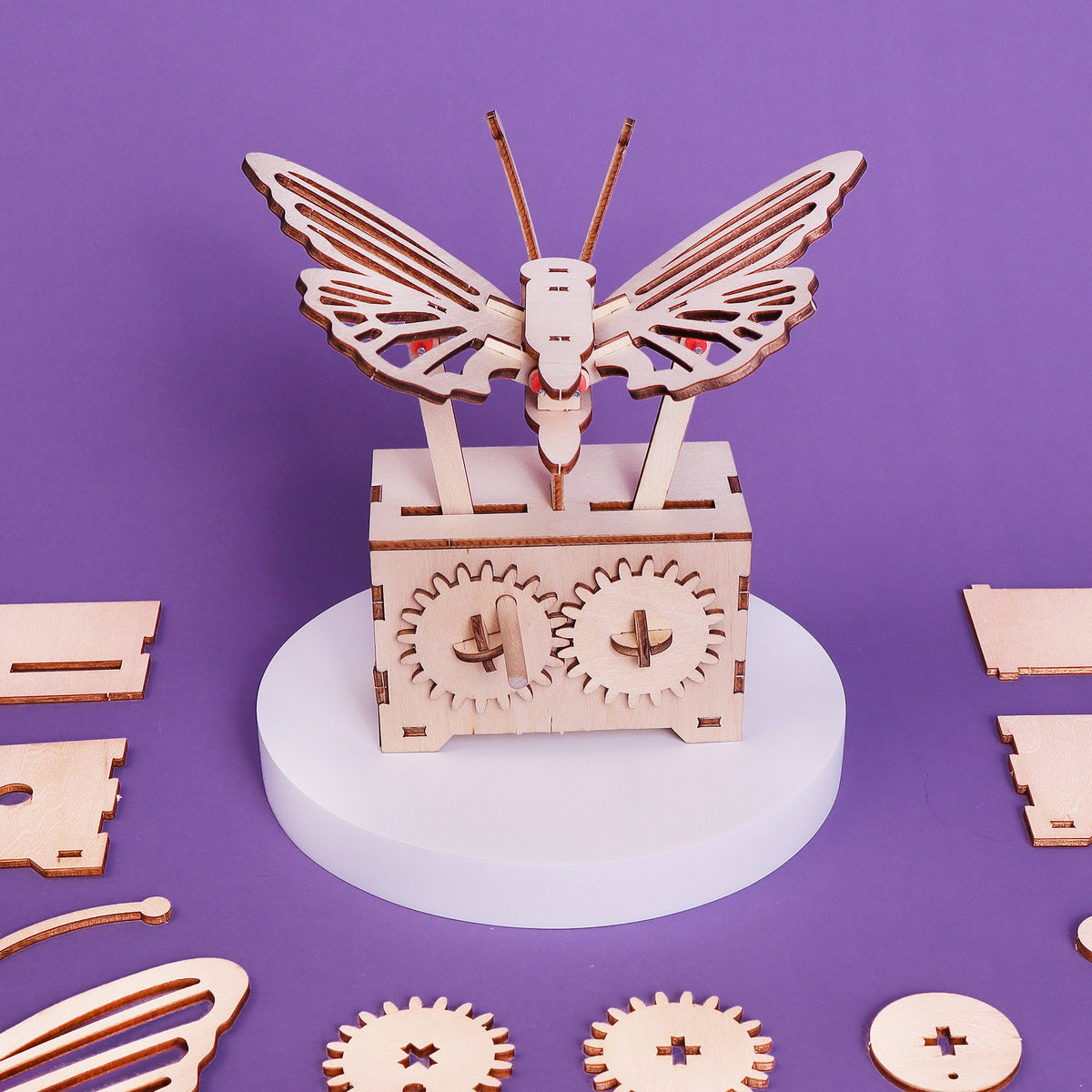 Fluttering Butterfly DIY Kit, Educational STEM Toy