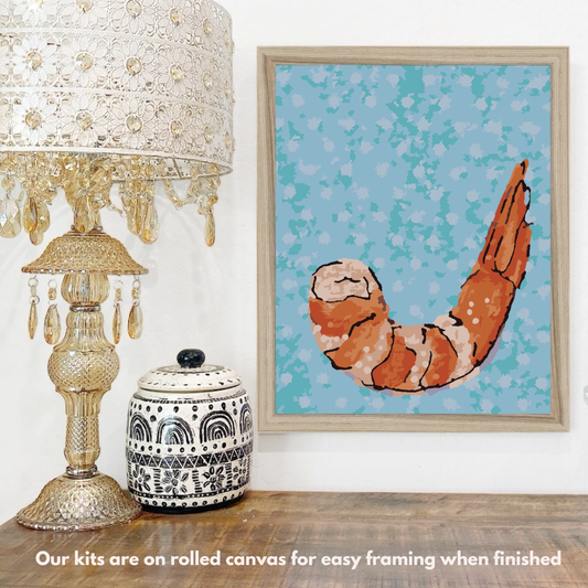 Shrimp - Paint by Numbers Kit