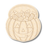 Unfinished Wood Etched Halloween Candy Bucket Shape | Paint By Line Crafts | up to 30" DIY