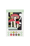 Fly Agaric Mushrooms | 8x10 paint-by-number kit