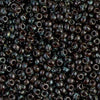 Miyuki 8-4504 8/0 Picasso Transparent Garnet Seed Beads - 5 or 10 gm