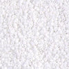 Miyuki Delica DB200 / DB0200 11/0 Opaque Chalk White Cylinder/Tube Beads, 5 or 10 gm