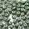 Matubo Superduo 2.5 x 5 mm 03000-14459 Chalk Green Luster Beads - 5 or 10 gm