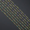 Wholesale 3mm Gemstone Rosary Chain by Yard, HX23